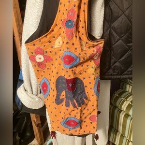 Colorful Elephant Print Bag